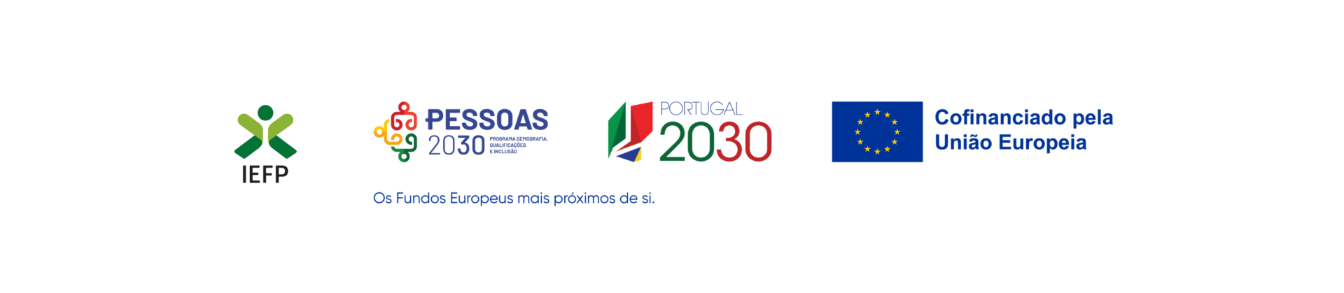 IEFP - Pessoas 2030 - Portugal 2030 - Cofinanciado pela União Europeia